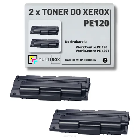 2-PAK Multibox Toner do XEROX PE120 013R00606 5K zamiennik