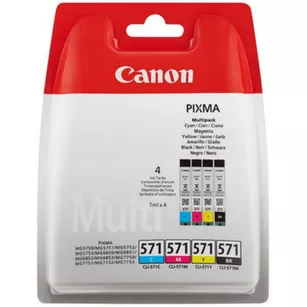 Canon oryginalny tusz CLI571 0386C005 black / cyan / magenta / yellow 4-pak