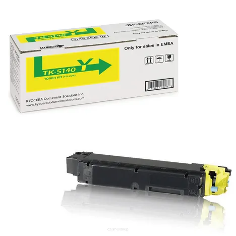 KYOCERA toner TK5140Y 1T02NRANL0 yellow oryginalny 5000 stron