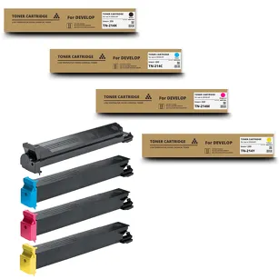4-PAK Zamiennik Toner do DEVELOP TN214 CMYK Ineo+ 200