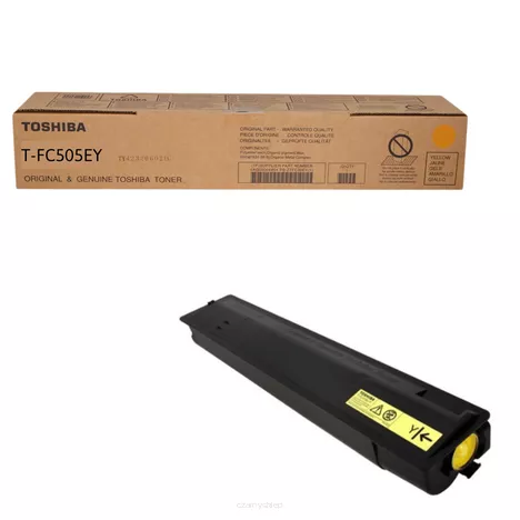 TOSHIBA toner TFC505EY yellow oryginalny 6AJ00000147 33600 stron.