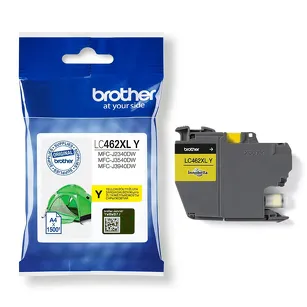 BROTHER tusz LC462XLY oryginalny yellow 1500 stron