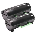 2-PAK Multibox Toner do LEXMARK MS310 MS410 MS510 502H 50F2H00 2x5.0K zamiennik - 3
