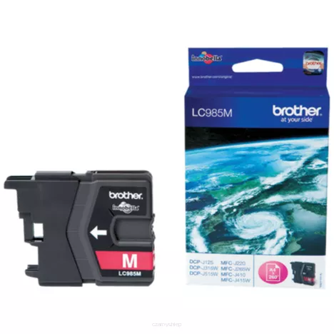 BROTHER tusz LC985M oryginalny magenta 260 stron