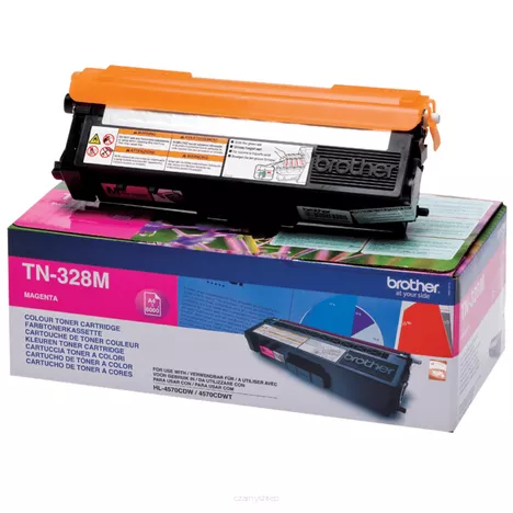 Brother toner TN328M oryginalny magenta