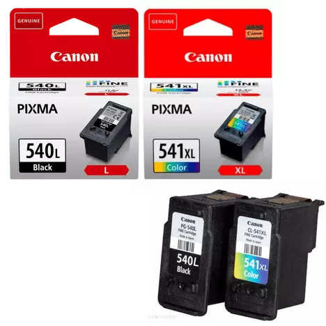 Canon oryginalny tusz PG540L CL541XL 5224B001 5226B001 black + color 2-pak