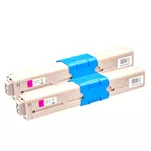 Toner do OKI ES3452 ES5431 ES5462 44973510 2-pak magenta zamiennik Multibox - 3