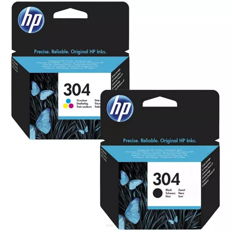 HP 304 tusz N9K06AE + N9K05AE oryginalny black / color 2Pack