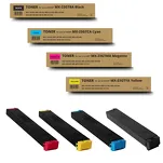4-PAK Zamiennik Toner do Sharp MX23GTBA MX23GTCA MX23GTMA MX23GTYA CMYK - 2