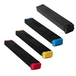 4-PAK Zamiennik Toner do Sharp MX23GTBA MX23GTCA MX23GTMA MX23GTYA CMYK - 3