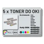 5-PAK Multibox Toner do OKI C532 MC563 black/cyan/magenta/yellow zamiennik - 2