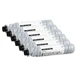 6-PAK Zamiennik Toner do Ricoh 1230D M1600 MP2000 842340 842015 - 2