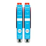 2-PAK Multibox Tusz do CANON CLI531C cyan zamiennik - 2