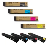 4-PAK Zamiennik Toner do Sharp MX27GTBA MX27GTCA MX27GTMA MX27GTYA CMYK - 2