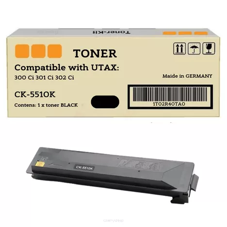 Toner do UTAX CK5510K 1T02R40TA0 black zamiennik 20.0K