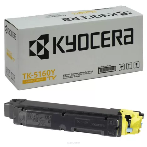KYOCERA toner TK5160Y 1T02NTANL0 oryginalny yellow 12000 stron