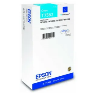 Epson tusz T7562 L C13T756240 oryginalny cyan