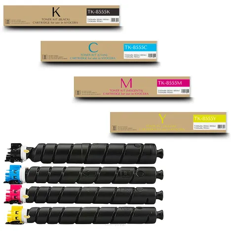 4-PAK Multibox Toner do KYOCERA TK8555 TASKALFA 5054ci 6054ci 7054ci 40,0K/3x24,0K CMYK zamiennik