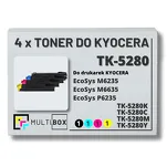 4-PAK Multibox Toner do KYOCERA TK5280 ECOSYS M6235/6635 ECOSYS P6235 13,0K/3x11,0K CMYK zamiennik - 2