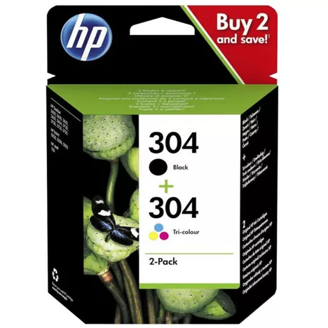 HP 304 tusz 3JB05AE oryginalny black / color 2Pack