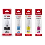Canon oryginalny Tusz GI40PGBK GI40C GI40M GI40Y 4-pak - 2