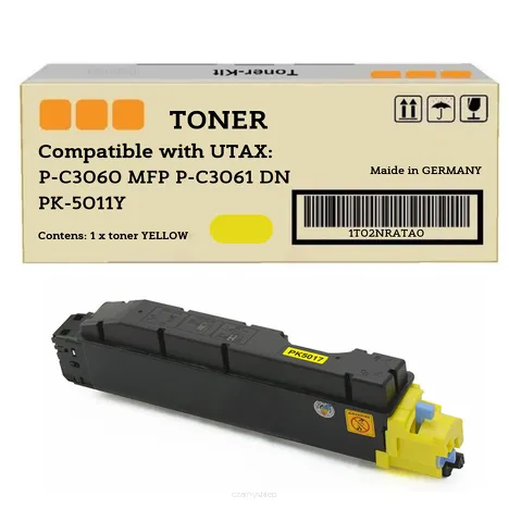 Toner 1T02NRATA0 do UTAX PK5011Y PC3060 MFP PC3061 DN PC3065 MFP yellow zamiennik 5000 stron