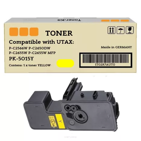 Toner do UTAX PK5015Y 1T02R7AUT0 yellow zamiennik 3.0K