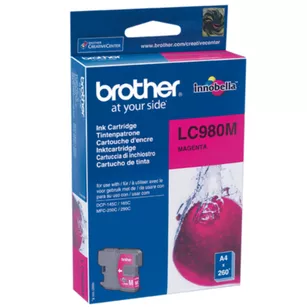 BROTHER tusz LC980M oryginalny magenta 260 stron