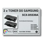 2-PAK Multibox Toner do SAMSUNG SCX5330 SCX5530 SCXD5530A SV196A 4K Zamiennik - 2