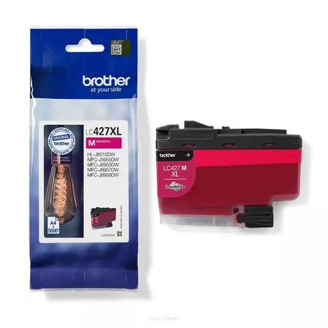 BROTHER tusz LC427XLM oryginalny magenta 5000 stron