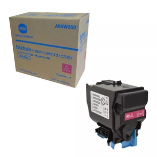 KONICA MINOLTA toner TNP49M A95W350 magenta oryginalny 12000 stron
