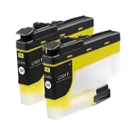 2-PAK Multibox Tusz do BROTHER LC424Y yellow zamiennik - 2