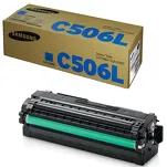 SAMSUNG toner SU038A CLTC506L oryginalny cyan 3500 stron - 2