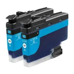 2-PAK Multibox Tusz do BROTHER LC426XLC cyan zamiennik - 2