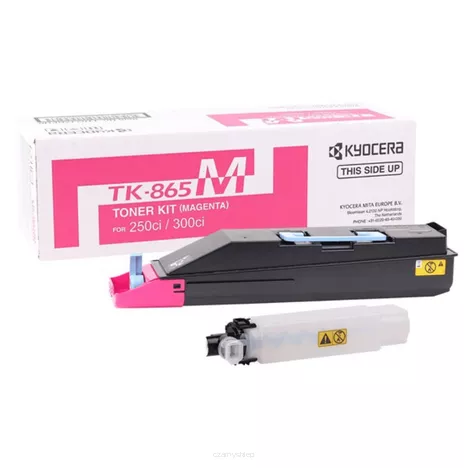 KYOCERA toner TK865M 1T02JZBEU0 magenta oryginalny 12000 stron