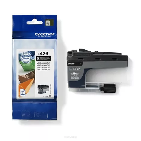 BROTHER tusz LC426BK oryginalny czarny 3000 stron