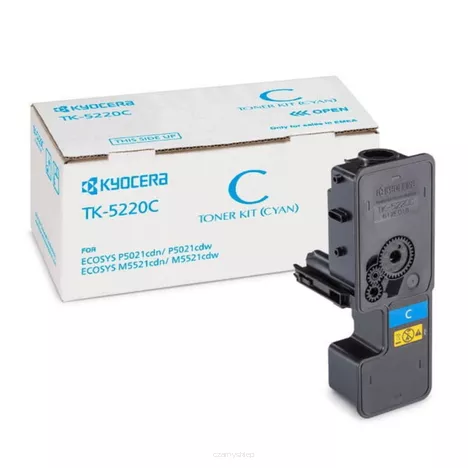KYOCERA toner TK5220C 1T02R9CNL1 cyan oryginalny 1200 stron