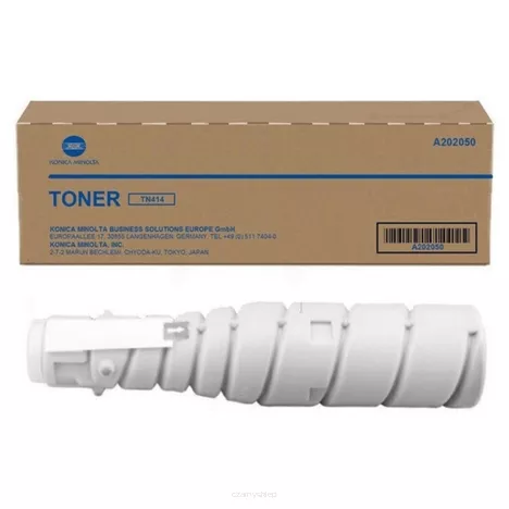 KONICA MINOLTA toner TN414 A202050 czarny oryginalny 25000 stron