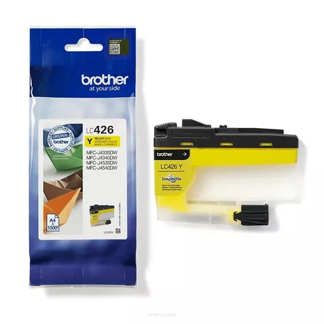 BROTHER tusz LC426Y oryginalny yellow 1500 stron