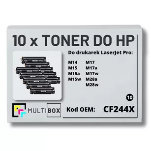 Toner do HP CF244X 44X M14 M15 M17 10-pak zamiennik Multibox