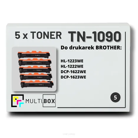 5-PAK Multibox Toner do BROTHER TN1090 zamiennik