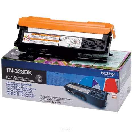 Brother toner TN328BK oryginalny black