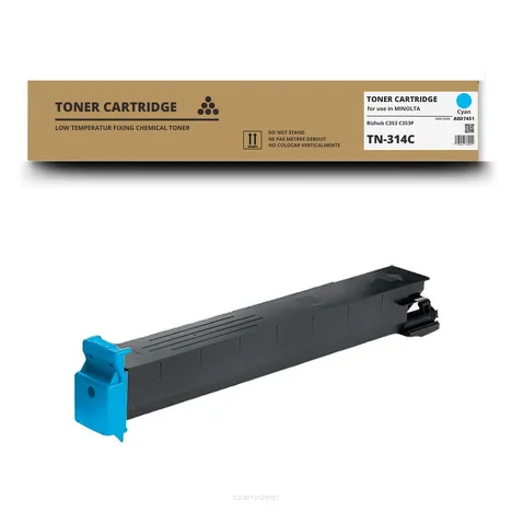 Toner do KONICA MINOLTA TN314C Bizhub C353 C353P A0D7451 Cyan Zamiennik