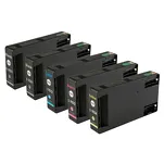 5-PAK Multibox Tusz do EPSON T7021 T7022 T7023 T7024 cyan / magenta / yellow / black zamiennik - 2