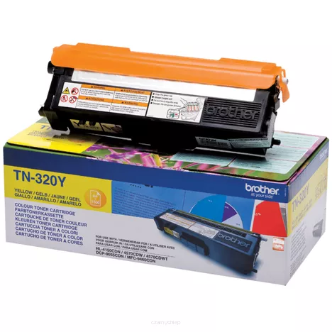 Brother toner TN320Y oryginalny yellow