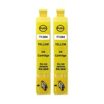 2-PAK Multibox Tusz do EPSON T1284 C13T12844010 yellow zamiennik - 2