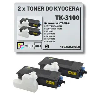 2-PAK Multibox Toner do KYOCERA TK3100 1T02MS0NL0 FS2100 ECOSYS M3040 M3540 2x12.5K zamiennik