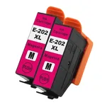 2-PAK Multibox Tusz do EPSON 202XL T02H34 T02H34010 magenta zamiennik - 2