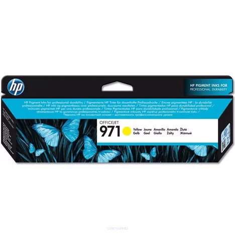 HP 971 tusz CN624AE oryginalny yellow