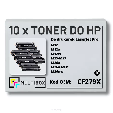 Toner do HP CF279X 79X M12 M26 10-pak zamiennik Multibox